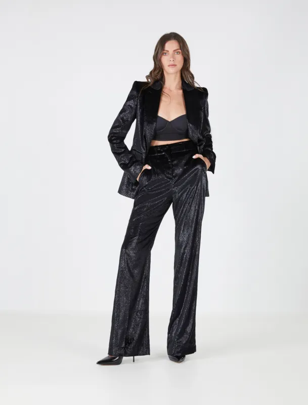 Rosmunda Velvet Trouser sold by BCBGMaxAzria