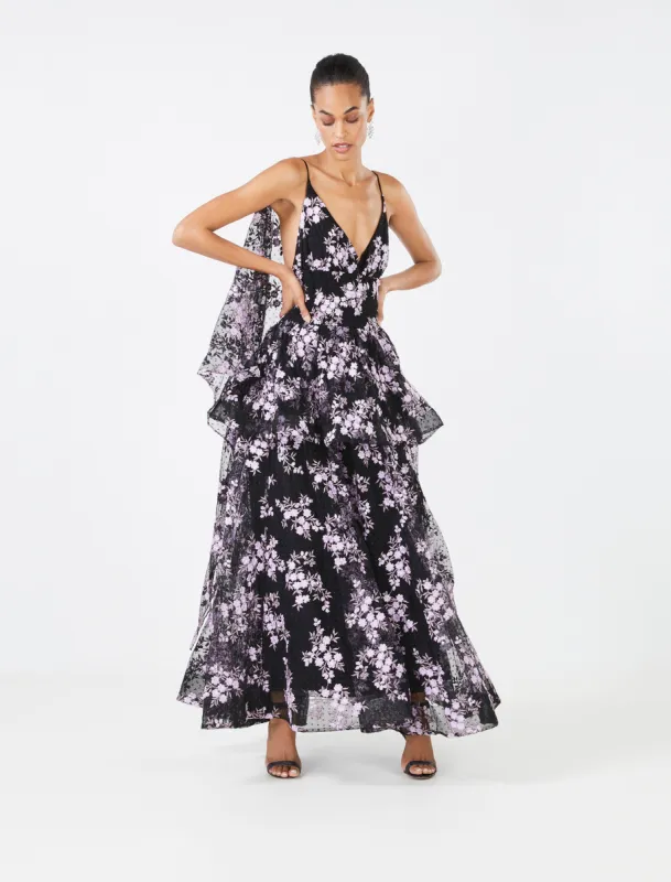 Rosana Peplum Gown sold by BCBGMaxAzria