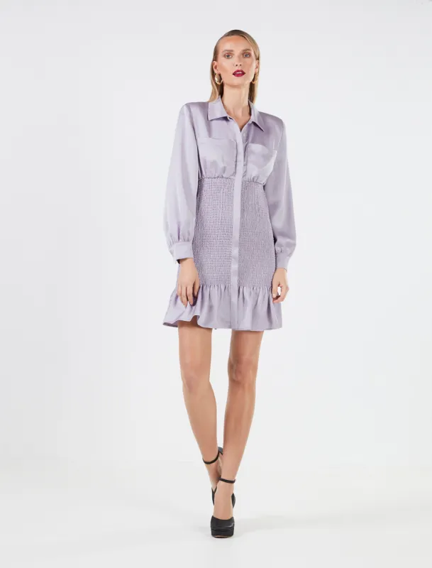 Nomi Shirt Dress sold by BCBGMaxAzria
