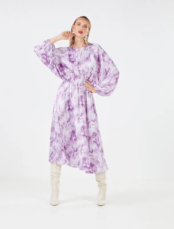 Rina Pleated Dress sold by BCBGMaxAzria