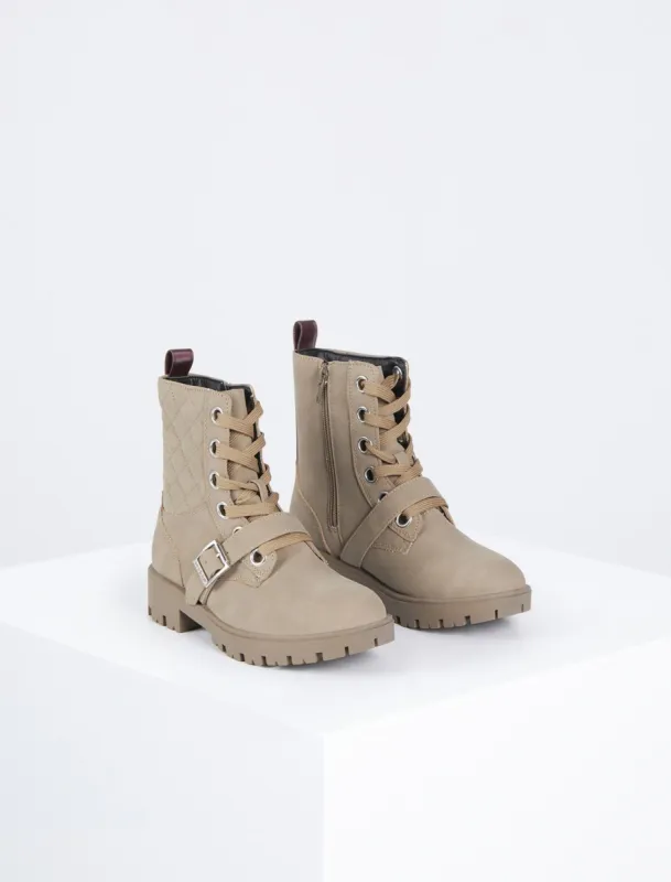 Claudia Combat Boot sold by BCBGMaxAzria