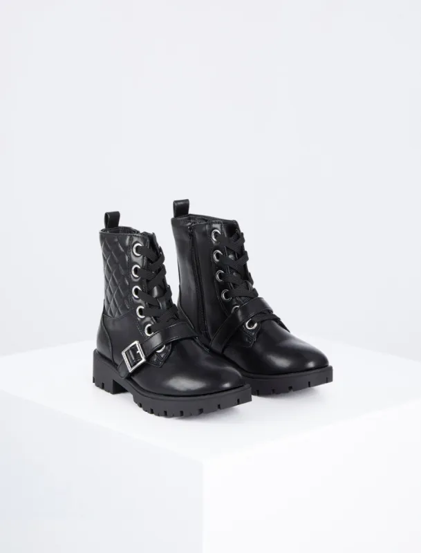 Claudia Combat Boot sold by BCBGMaxAzria