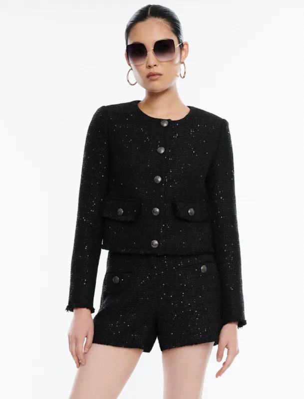 Dagger Tweed Jacket sold by BCBGMaxAzria