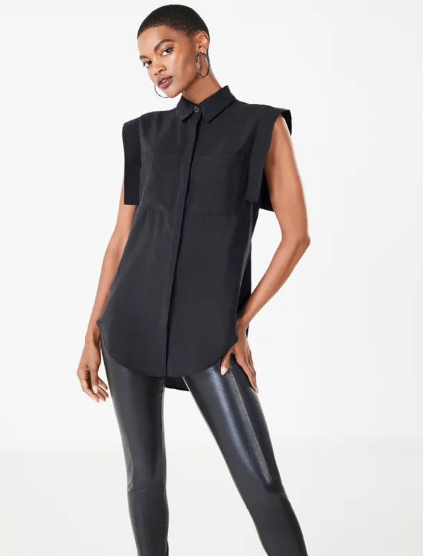 Viviana Button-Down Top sold by BCBGMaxAzria