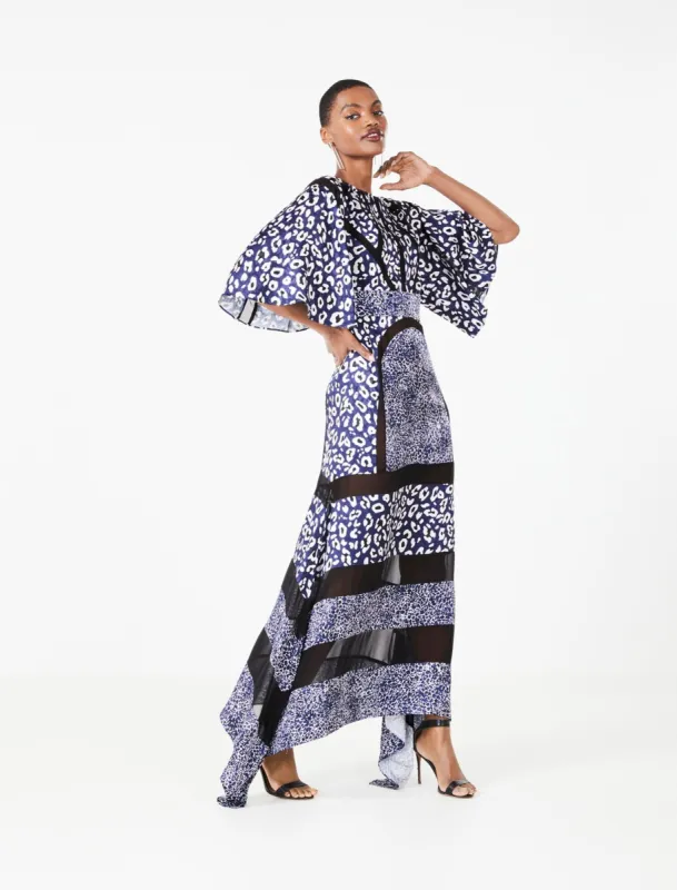 Aurora Chiffon Cutout Evening Dress sold by BCBGMaxAzria