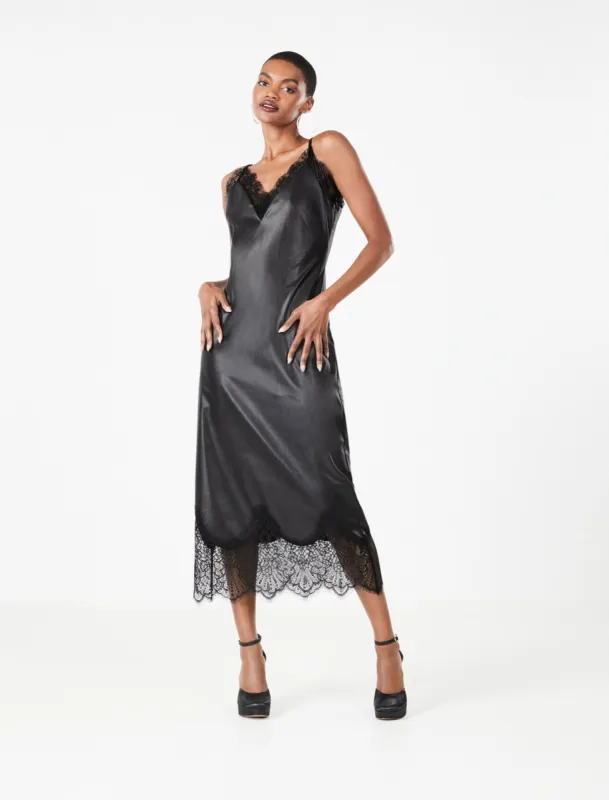 Martina Lace Trim Dress made by BCBGMaxAzria