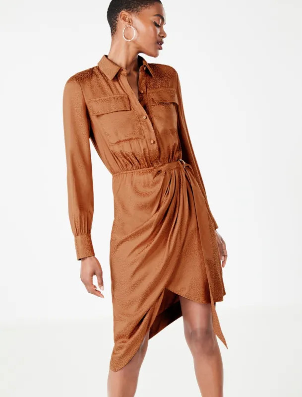 Fernanda Button-Front Dress sold by BCBGMaxAzria