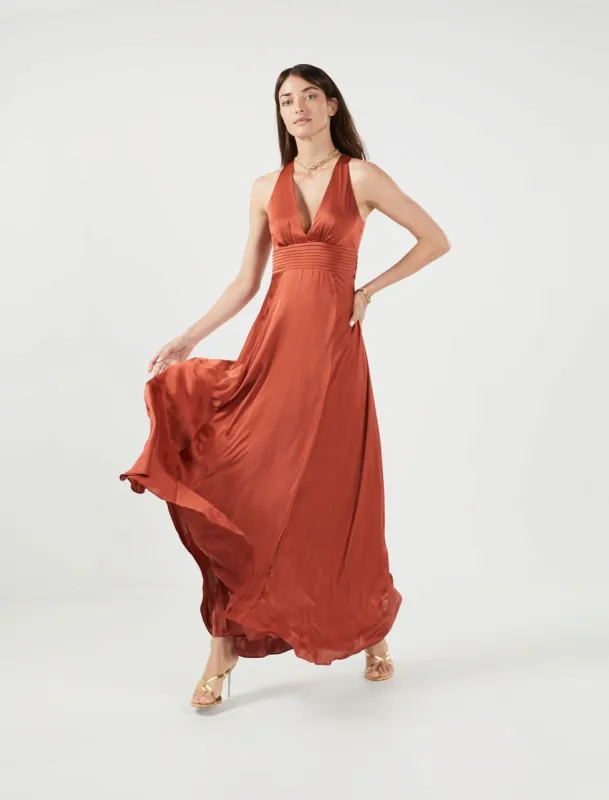 Halter Evening Dress sold by BCBGMaxAzria