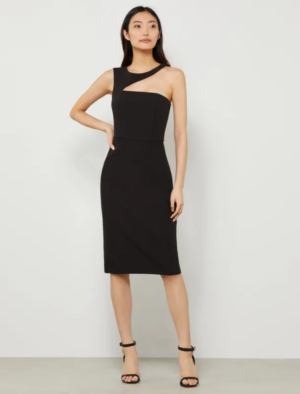Square Neck Midi Dress sold by BCBGMaxAzria