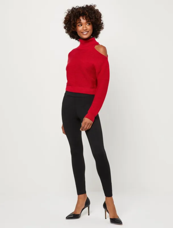 Cold Shoulder Turtleneck Sweater sold by BCBGMaxAzria
