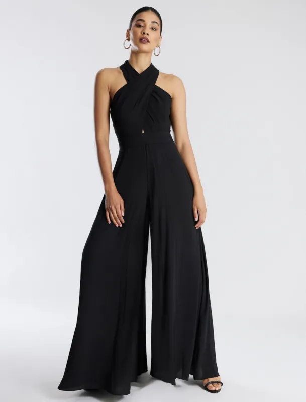 Garth Halter Jumpsuit sold by BCBGMaxAzria