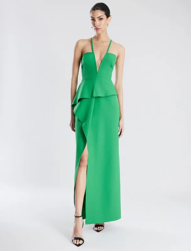 Daphne Peplum Gown sold by BCBGMaxAzria