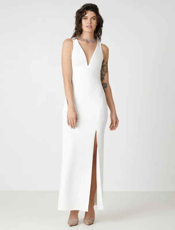 Amaya Caged Back Evening Gown sold by BCBGMaxAzria