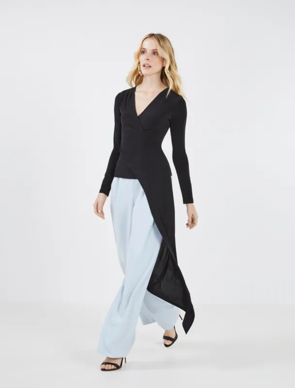 Asymmetrical Cascade Top sold by BCBGMaxAzria