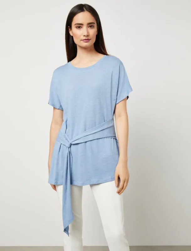Knotted-Waist Tee sold by BCBGMaxAzria