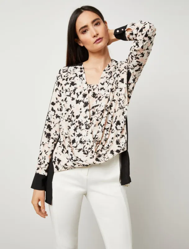Inna V-Neck Wrap Top sold by BCBGMaxAzria