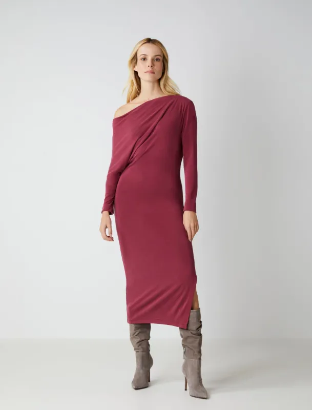 Clara Off-the-Shoulder Dress sold by BCBGMaxAzria