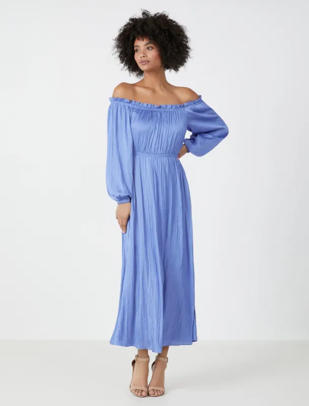 Emmalyn Off-The-Shoulder Maxi Dress sold by BCBGMaxAzria