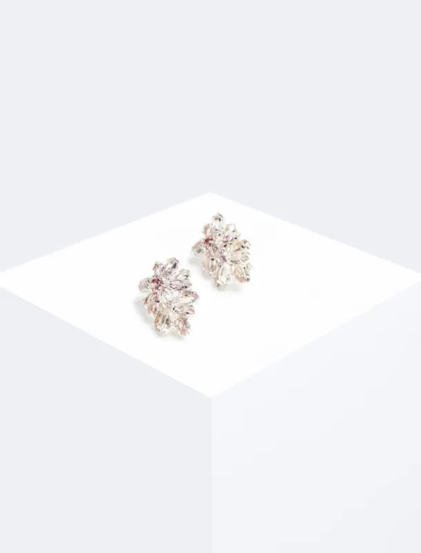 Cluster Crystal Earrings sold by BCBGMaxAzria