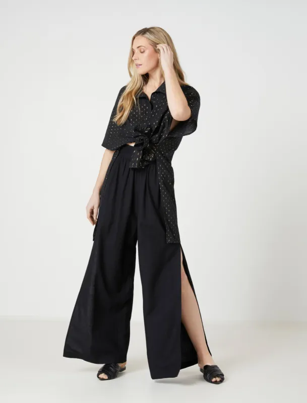 Wide Leg Cover-Up Pant sold by BCBGMaxAzria