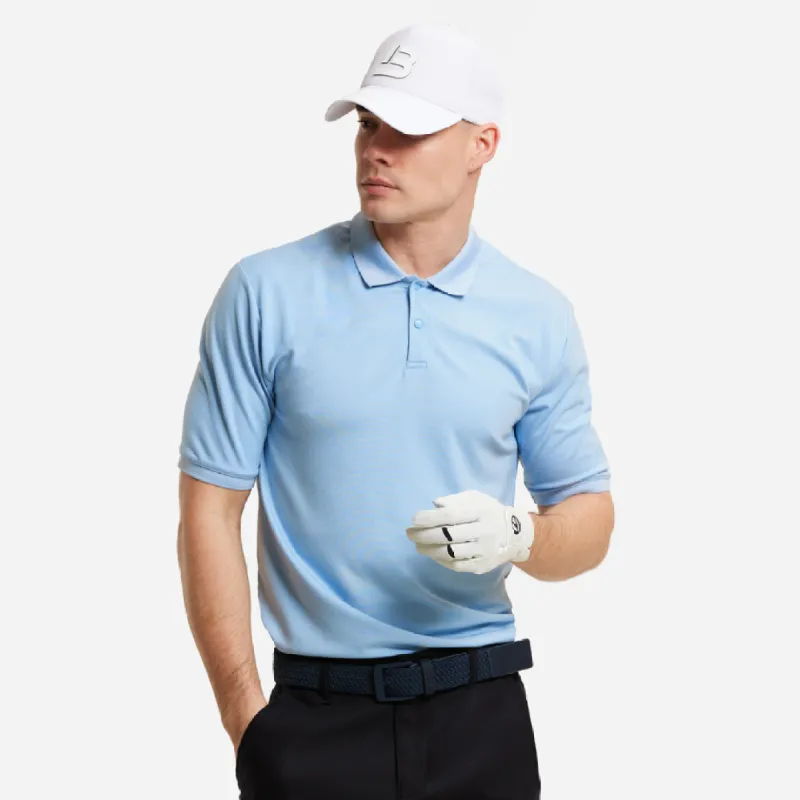 Kingsley Polo Shirt - Light Blue sold by be inspired