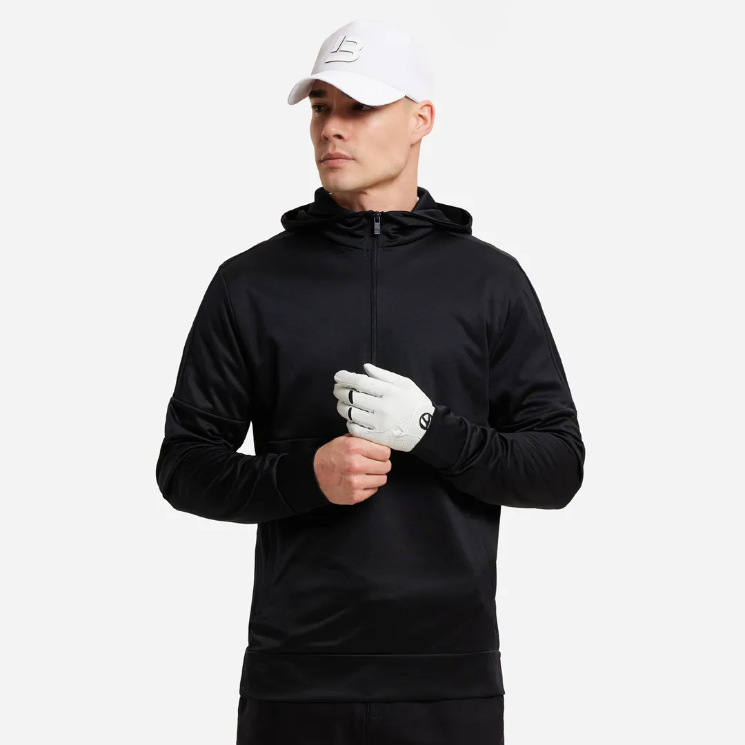 Tavares Quarter Zip Hoodie - Dark Navy sold by be inspired product image thumbnail 4