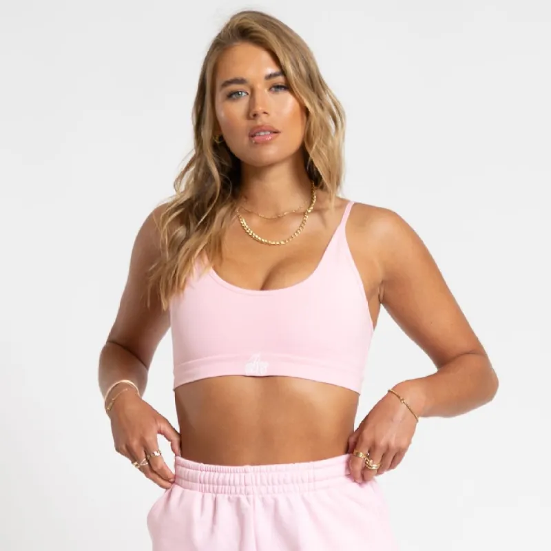 Womens Classic Bralette - Pink sold by be inspired