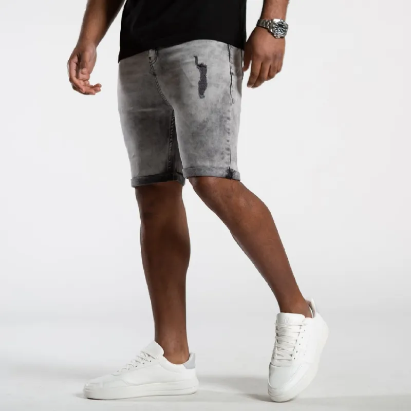 Roca Denim Short - Grey sold by be inspired