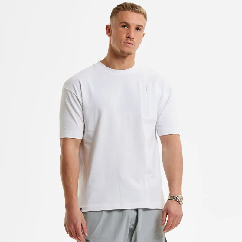 Lyle T-shirt - White sold by be inspired