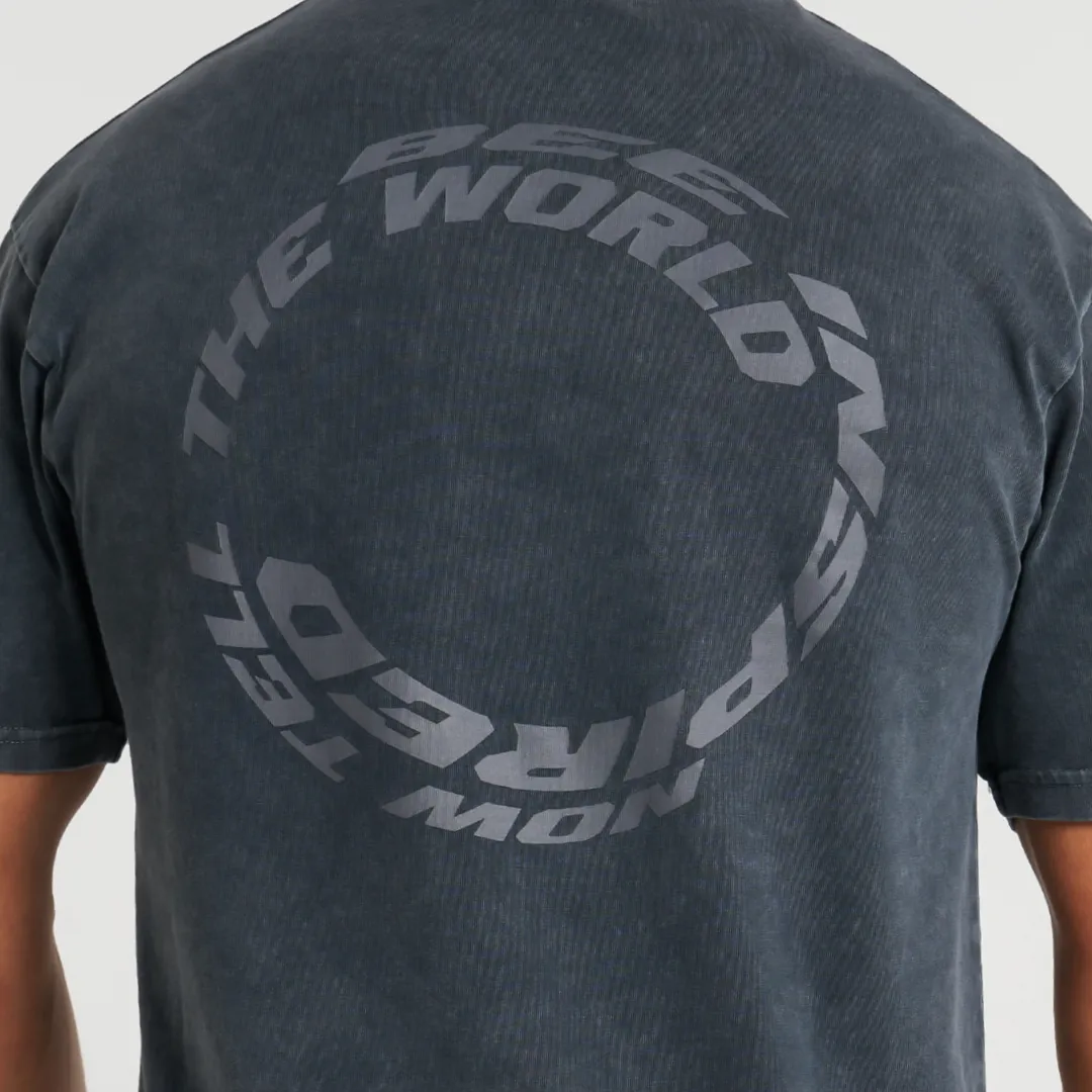 Cote T-shirt - Charcoal sold by be inspired product image thumbnail 5