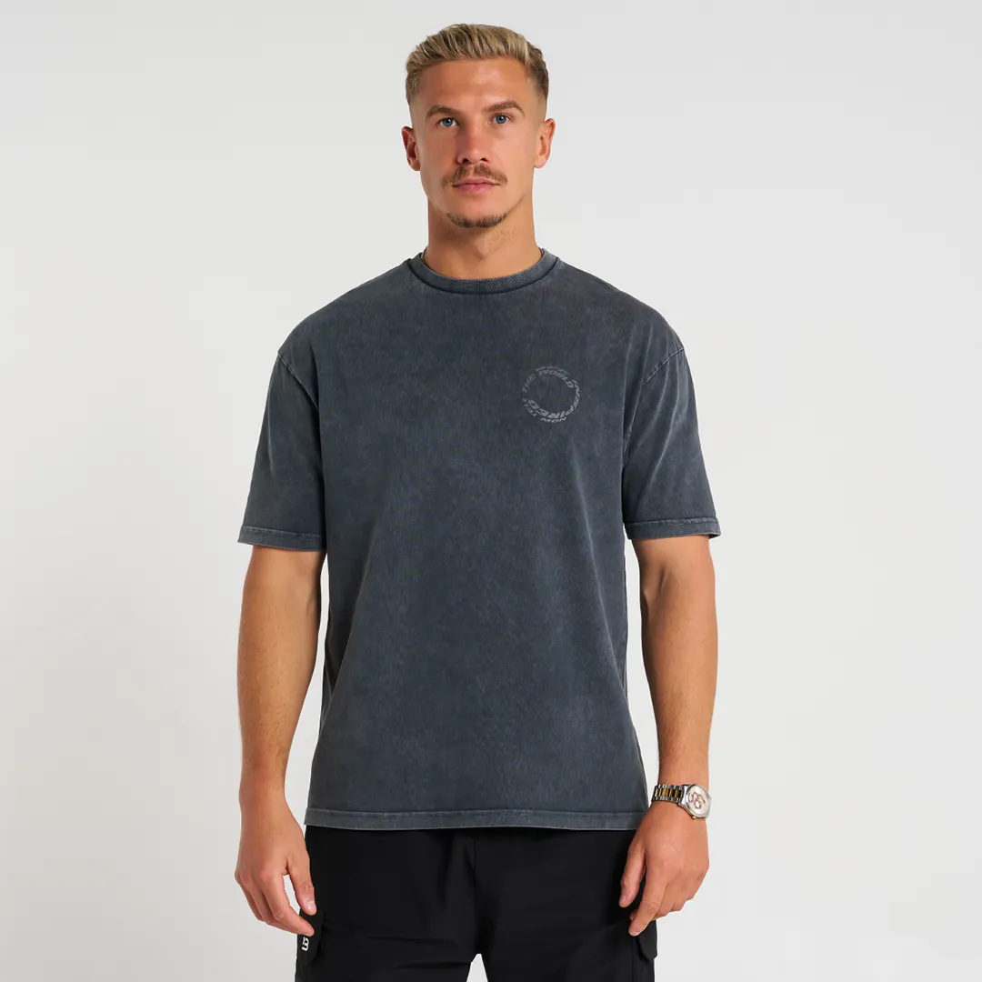 Cote T-shirt - Charcoal sold by be inspired product image thumbnail 3