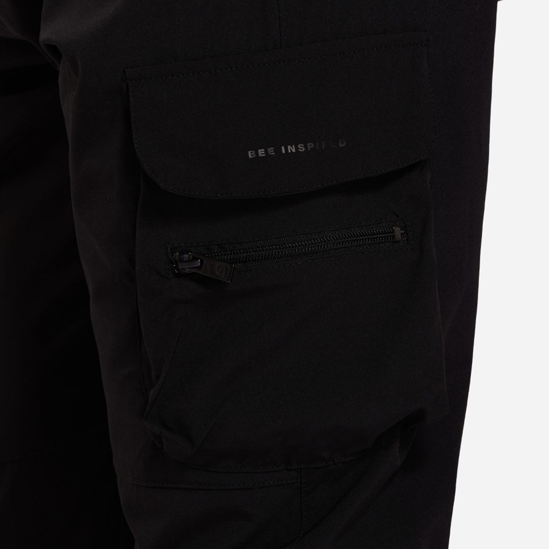 Utility Cargo Pants - Black sold by be inspired product image thumbnail 4