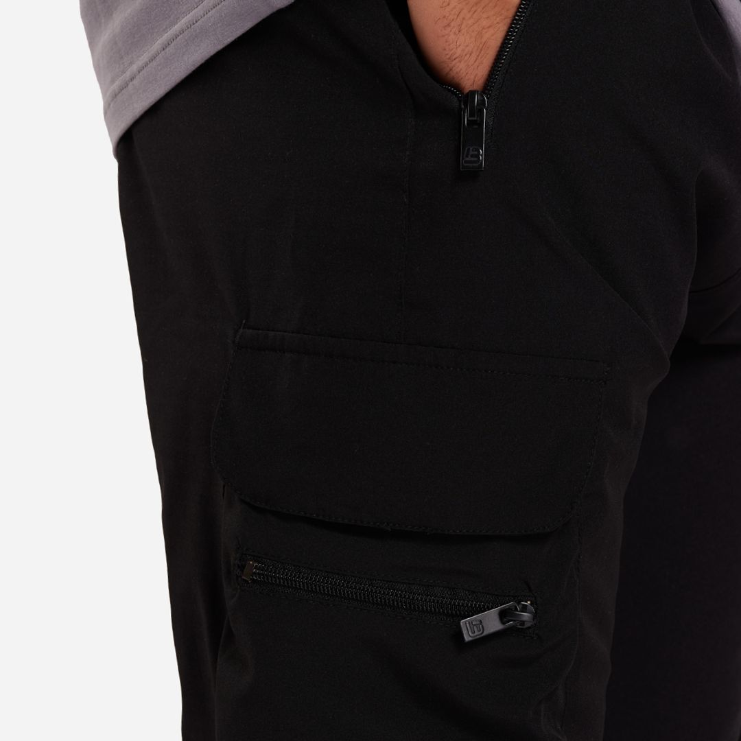 Utility Cargo Pants - Black sold by be inspired product image thumbnail 5
