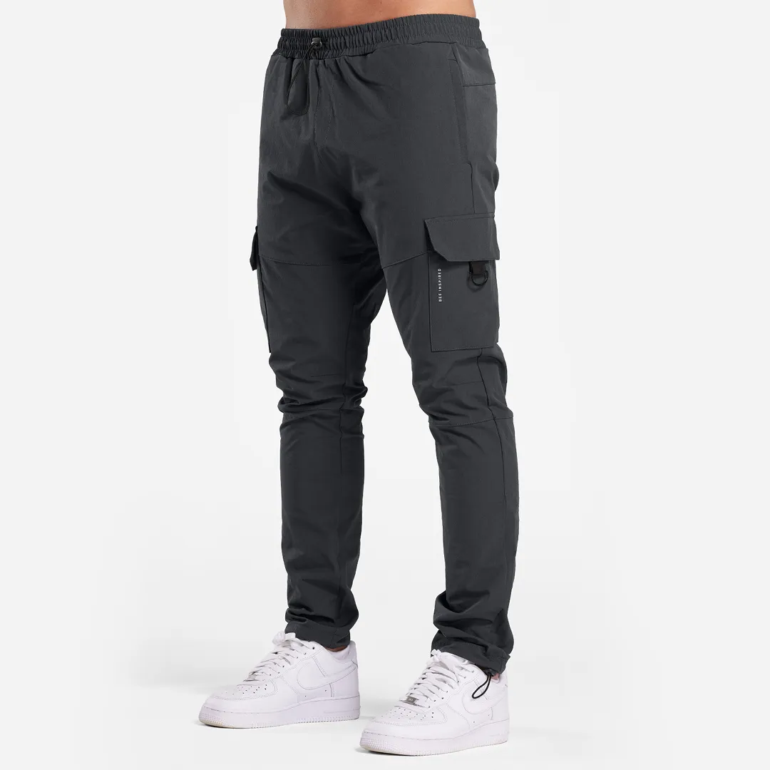 Guardiola Cargo Pants - Charcoal sold by be inspired