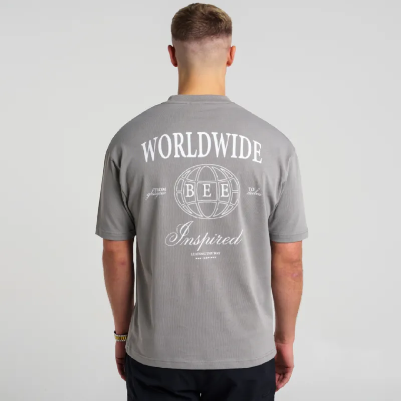 Beltran T-Shirt - Grey sold by be inspired
