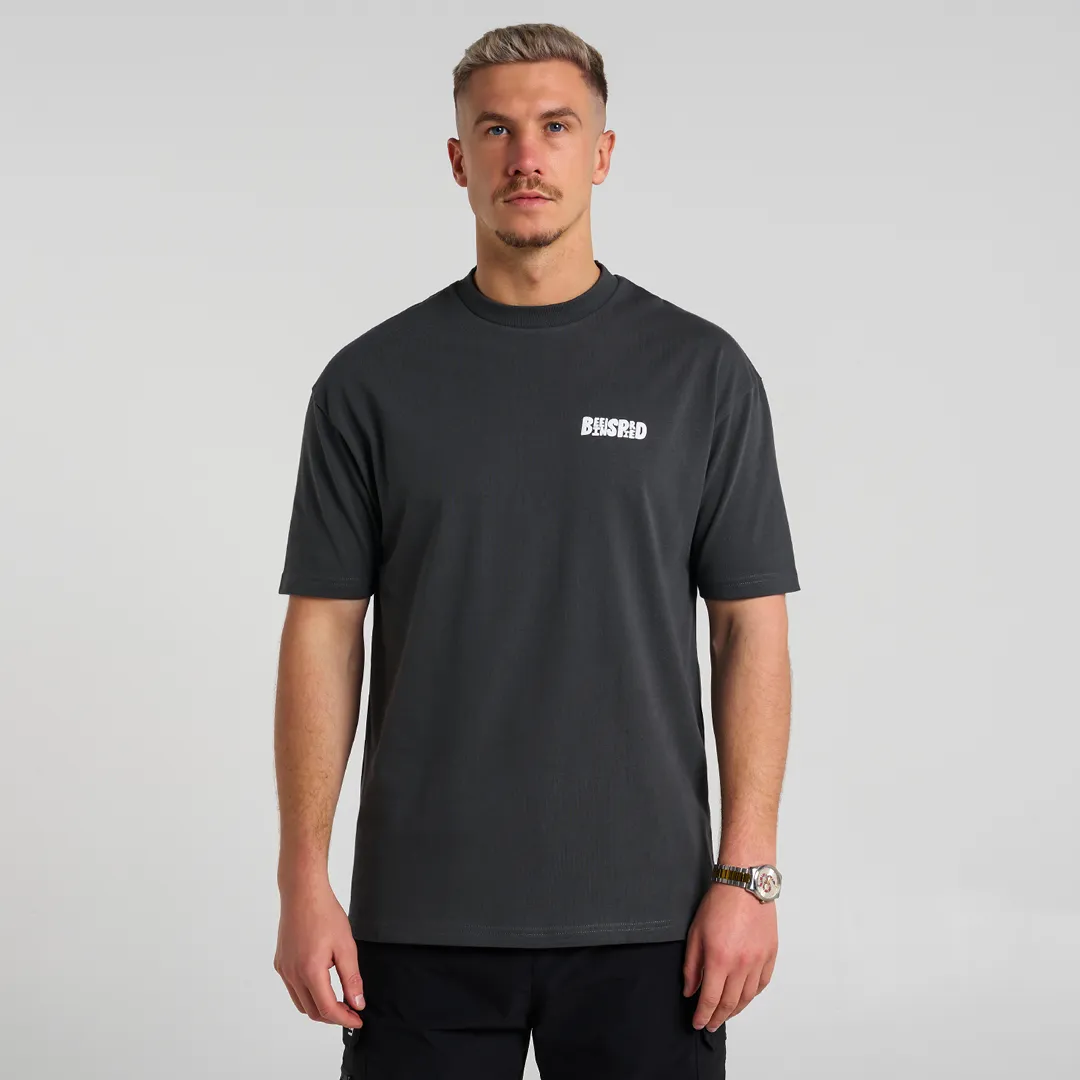 Aguirre T-Shirt - Charcoal sold by be inspired product image thumbnail 3