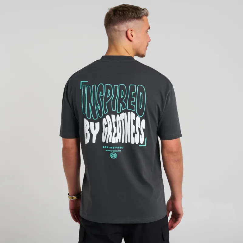 Aguirre T-Shirt - Charcoal sold by be inspired