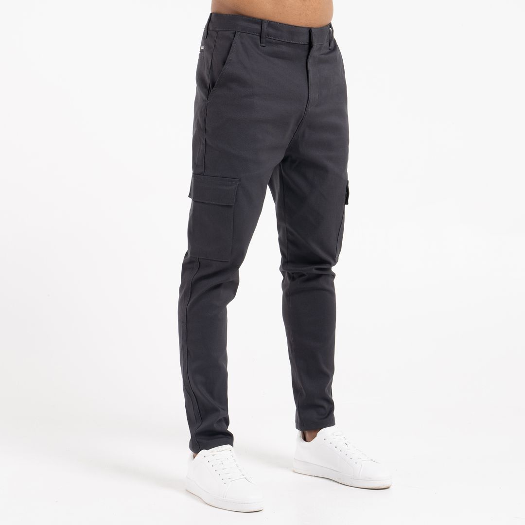 Felipe Cargo Pants - Charcoal sold by be inspired product image thumbnail 3