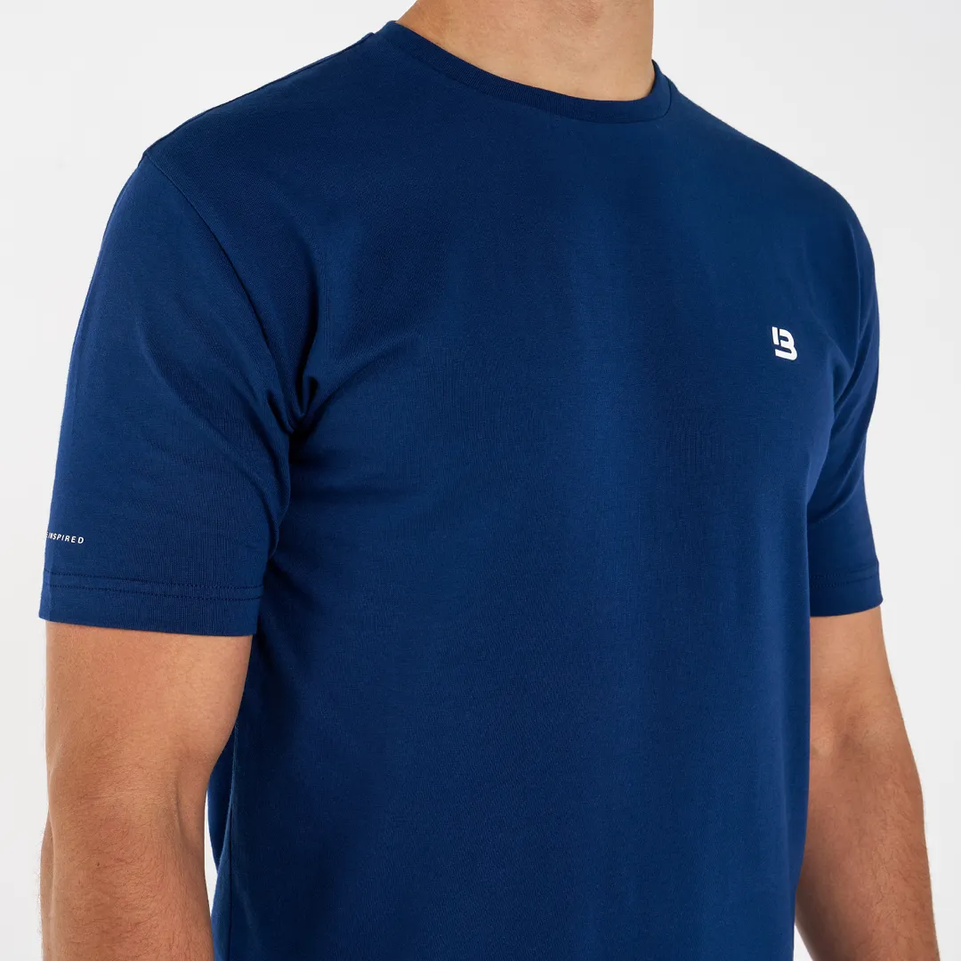 Signature T-Shirt - Navy sold by be inspired product image thumbnail 3