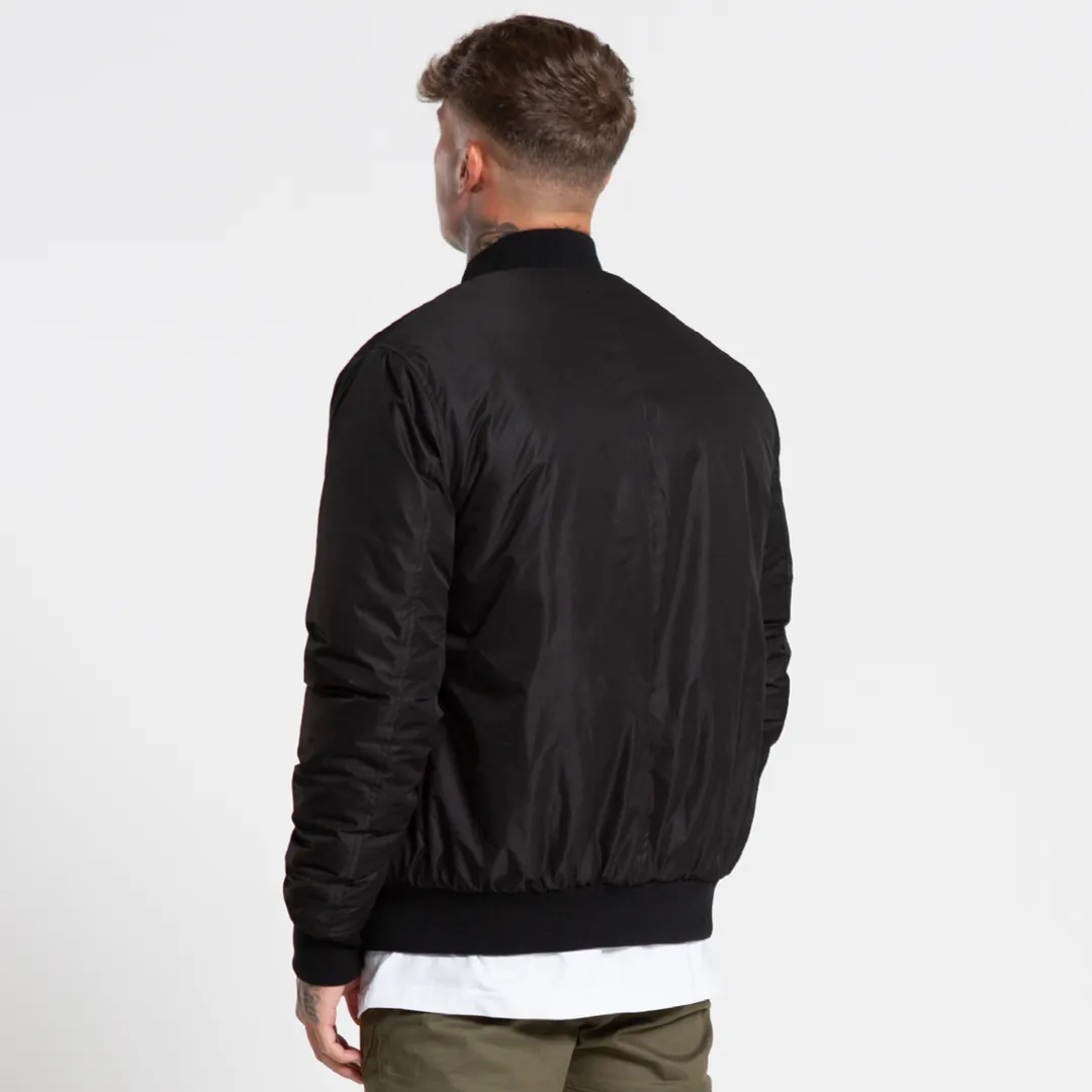 Suarez Bomber Jacket - Black sold by be inspired product image thumbnail 4