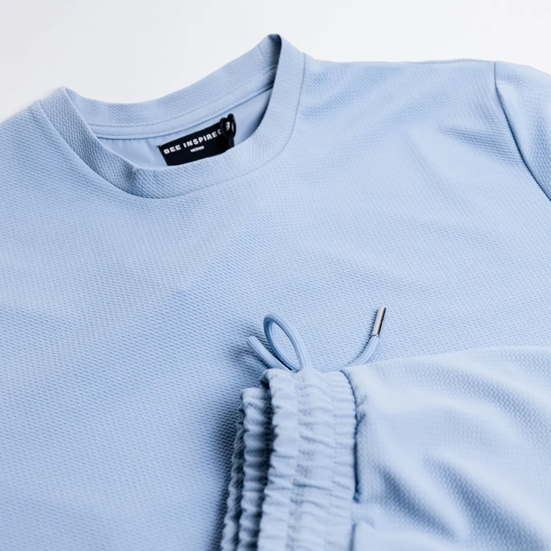 Leno T-Shirt - Ice Blue sold by be inspired product image thumbnail 5