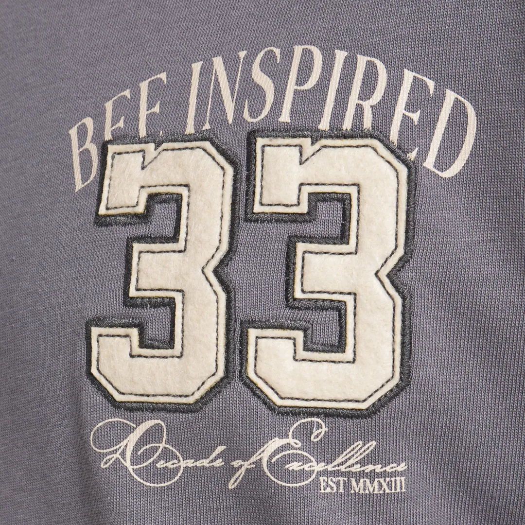 Kamaric T-shirt - Charcoal sold by be inspired product image thumbnail 3