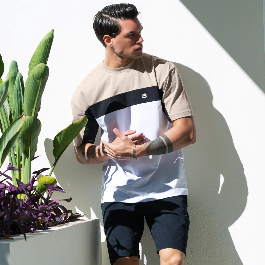 Meret T-Shirt - Clay/Black/White sold by be inspired product image thumbnail 5