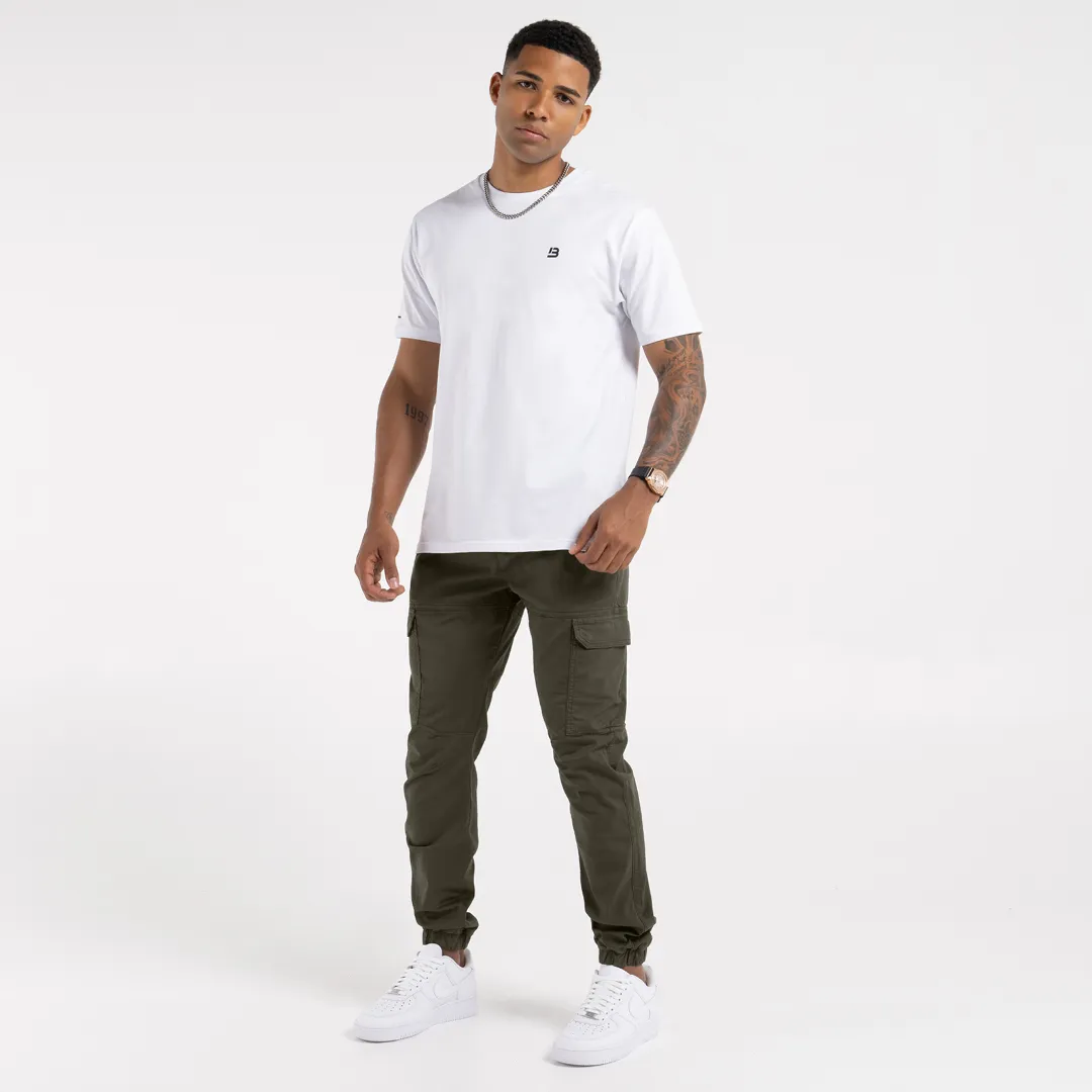 Rivero Cargo Pants - Dark Khaki sold by be inspired product image thumbnail 2