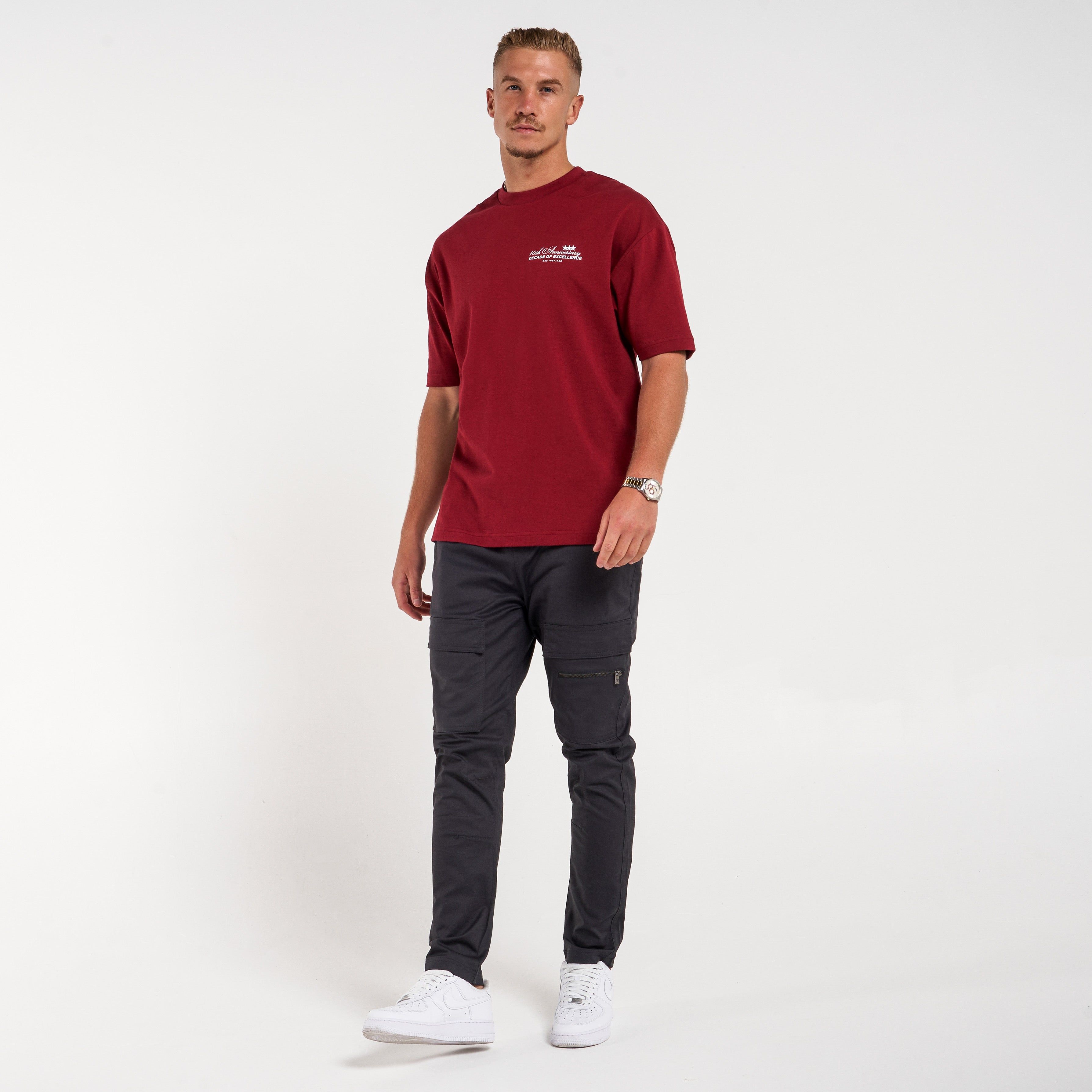 Decade T-Shirt - Red sold by be inspired product image thumbnail 3