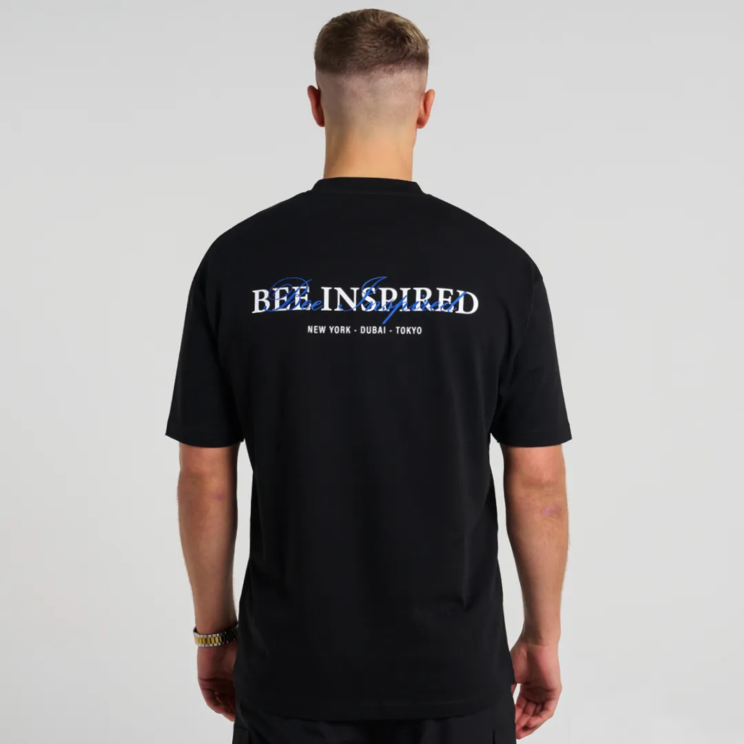 Stach T-Shirt - Black sold by be inspired
