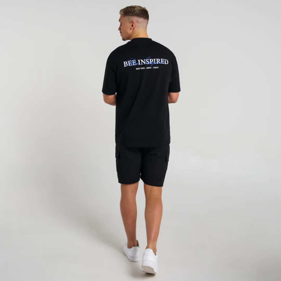 Stach T-Shirt - Black sold by be inspired product image thumbnail 3
