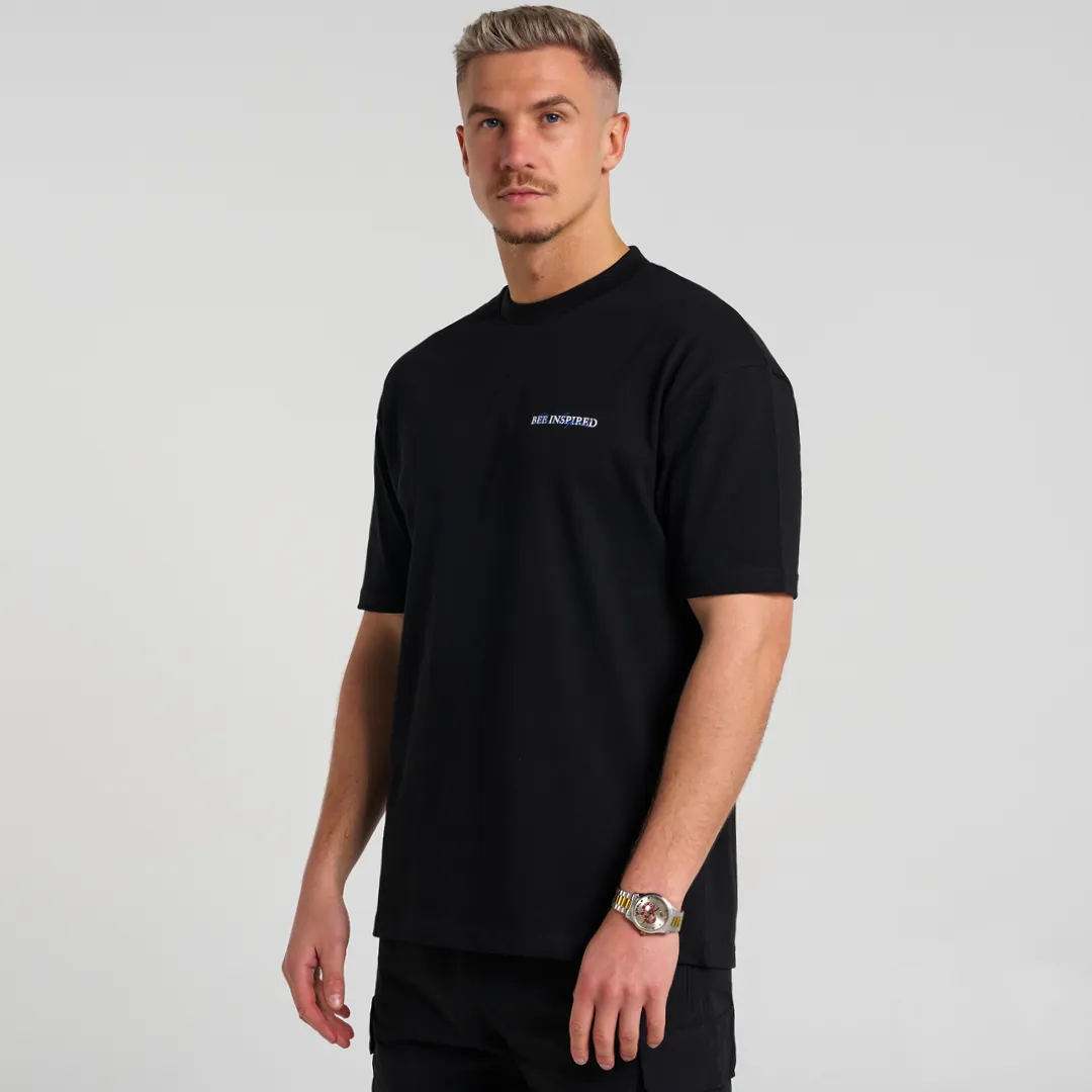 Stach T-Shirt - Black sold by be inspired product image thumbnail 2