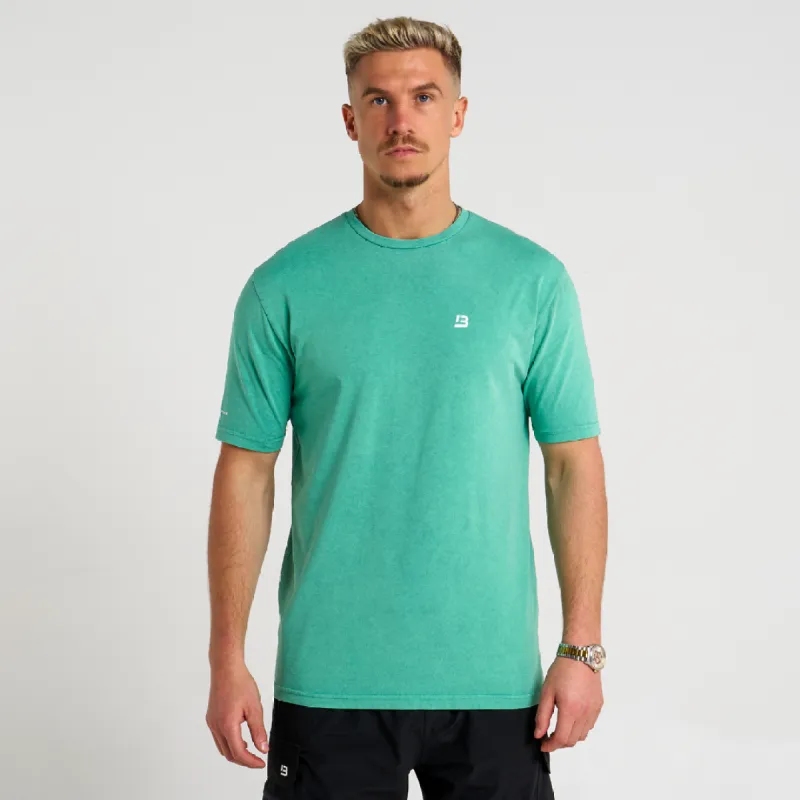 Signature T-Shirt - Washed Turquoise sold by be inspired