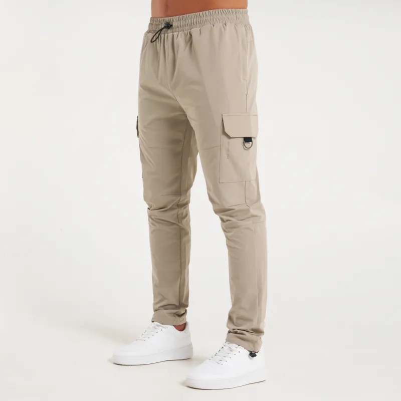 Guardiola Cargo Pants - Cement made by be inspired
